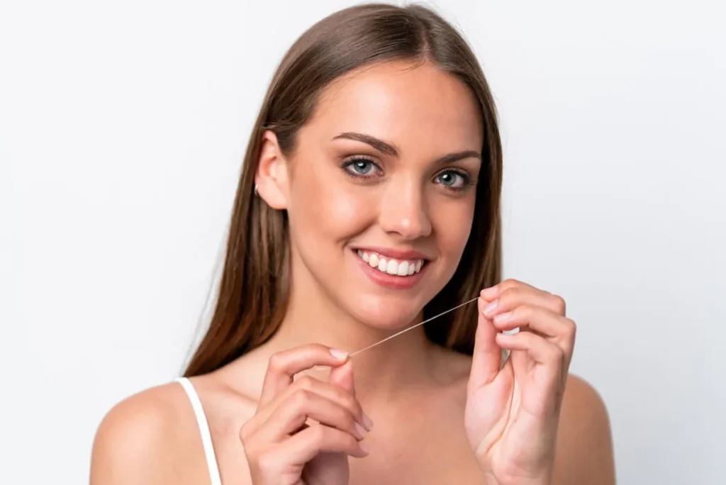 Uso del hilo dental